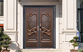 Daily use knowledge of carved cast aluminum doors